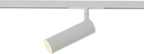 Nowoczesny biały reflektor do systemu szynowego 1-fazowego GU10 35mm - Slimline Uzzy
