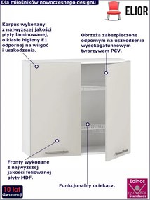 Górna szafka kuchenna z ociekaczem kaszmir A3-K52