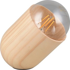 Beżowa lampa stołowa (wysokość 13,5 cm) Nara – Reality