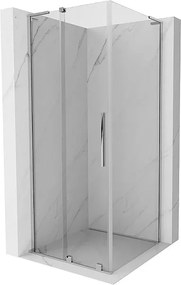 Mexen Velar L kabina prysznicowa rozsuwana 90 x 90 cm, transparent, chrom - 871-090-090-03-01