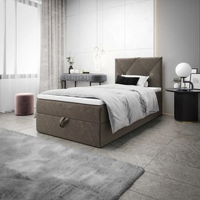 Łóżko kontynentalne ALTEA 100x200 Monolith 15