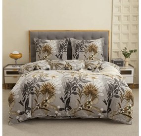 PrzytulneMieszkanie.pl PrzytulneMieszkanie.pl Pościel z mikropluszu EXVORO szara Rozmiar pościeli: 70 x 80 cm | 140 x 200 cm