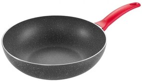 Tescoma Wok Manico Rosso 28 cm, czerwony