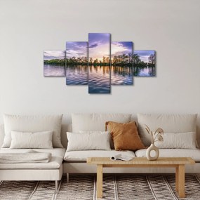 Obraz jeziora (125x70 cm)