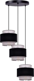 Potrójna lampa wisząca z abażurami nad stół - A532 P4-T59
