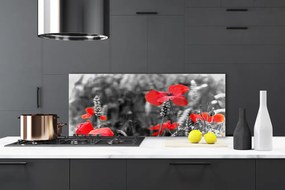 Panel Kuchenny Klasyczne Czerwone Maki