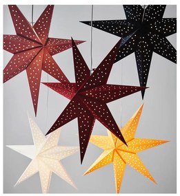 Czarna świąteczna wisząca dekoracja świetlna Clara – Markslöjd