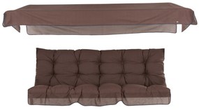 Poduszki na huśtawkę 170 cm z daszkiem Parma / Milano H047-04PB PATIO