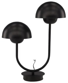 Czarna designerska lampa stołowa LYCKORNA