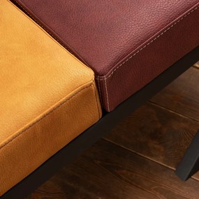 Ławka Brda Mustard i Claret Red
