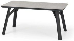 HALIFAX stół MDF jasny beton prostokątny 160/90/76 loftowy 6 osobowy