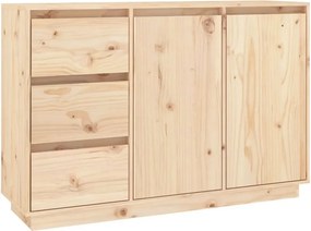 Skandynawska Komoda Drewniana Z 3 Szufladami N4-F79