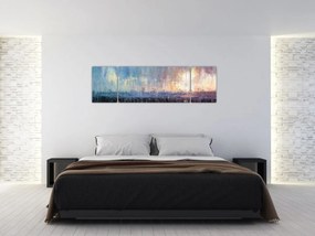 Obraz - Abstrakcja (170x50 cm)