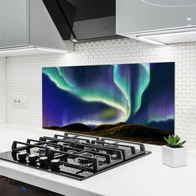 Panel nad blat kuchenny Magiczna Zorza Polarna