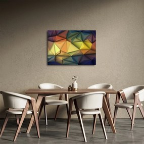 Obraz - Wielokątna abstrakcja 3D (70x50 cm)
