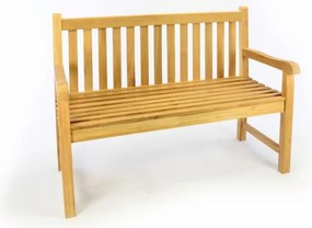 Drewniana ławka ogrodowa DIVERO - nieimpregnowane drewno