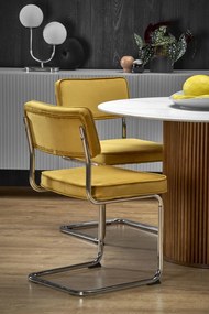 Okrągły stół Bruno z marmurowym blatem