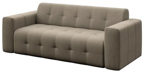 Jasnobrązowa aksamitna sofa 223 cm Tuil – Rodier