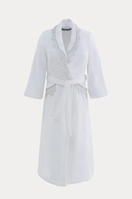 Damski elegancki szlafrok NOVA w ozdobnym opakowaniu XL Biały