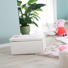 Biała ławka dziecięca Peppa Pig – Roba
