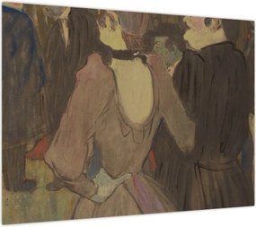 Obraz - Henri de Toulouse-Lautrec, La Goulue and Her Sister, reprodukcje (70x50 cm)
