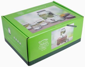 Zestaw słoja na lemoniadę i 4 szklanek Juego – Ego Dekor