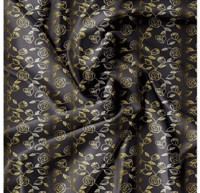 PrzytulneMieszkanie.pl PrzytulneMieszkanie.pl Pościel z mikrowłókna GOLDURA ciemnoszara Rozmiar pościeli: 70 x 80 cm | 140 x 200 cm