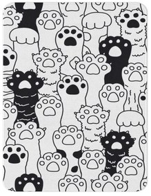 Czarno-biały dywan dziecięcy 100x140 cm Happy Paws – Oyo Concept