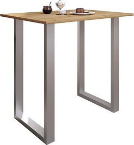 Drewniany stół barowy stojący stół Xona 110x80