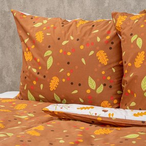 4Home Pościel bawełniana Jesień, 220 x 200 cm, 2 szt. 70 x 90 cm