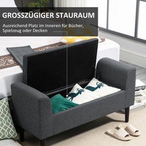 HOMCOM ławka 116 cm x 44 cm x 58 cm