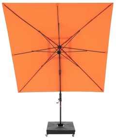 MyZone 280 x 280 cm - wahadłowy parasol ogrodowy z bocznym słupkiem : Substancja Desen - 816