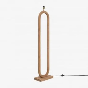Podstawa Lampy Podłogowej ↑140 Cm Z Drewna Mango Tyberiańskiego Drewno Mango - Sklum