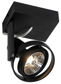 Nowoczesny reflektor czarny - Master 70