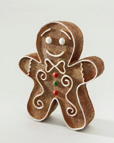 Figurka dekoracyjna Gingerbread Man I 25x7x30 cm