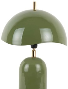 Ciemnozielona lampa stołowa (wysokość 41 cm) Querido – Leitmotiv
