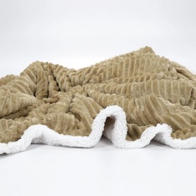 Koc dwustronny z barankiem 130 x 170 cm