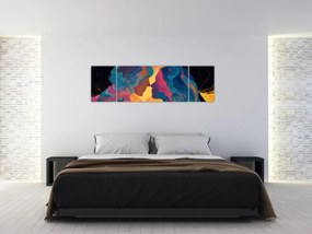 Obraz - Kosmiczna miłość (170x50 cm)