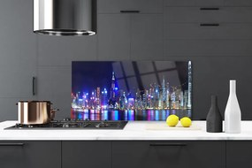 Panel nad blat kuchenny Światła Nocnej Metropolii