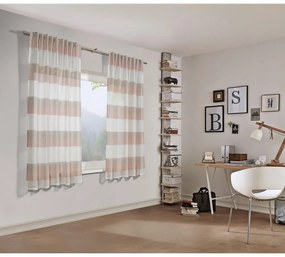 Różowa firanka 175x140 cm Etamine – Gardinia