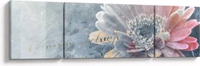 Obraz - Zimowy kwiat (170x50 cm)
