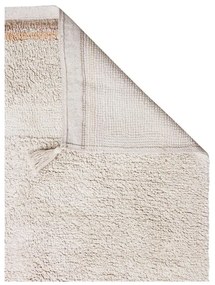 Kremowy bawełniany dywan tkany ręcznie odpowiedni do prania 170x240 cm Bloom Natural – Lorena Canals