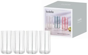 Szklanki zestaw 4 szt. 450 ml Stripe – Ladelle