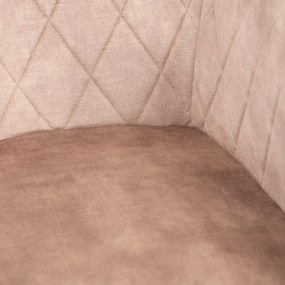 Krzesło tapicerowane SATORI beżowe HOMLA