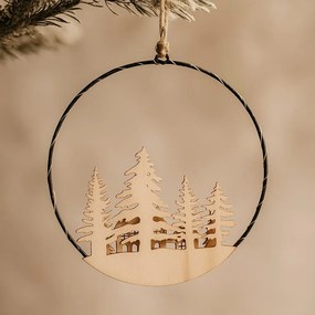 Dekoracja świąteczna z LED do zawieszenia, Ø 20 cm