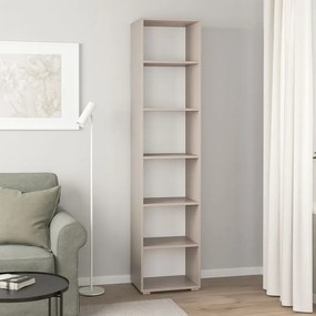 Wąski regał do salonu 40 cm kaszmir C7-R37