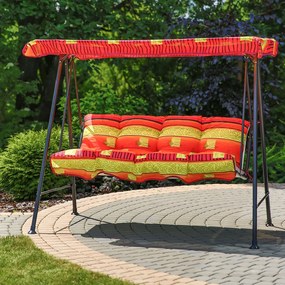 Poduszki z daszkiem na huśtawkę 138 cm Tora C025-13BB PATIO
