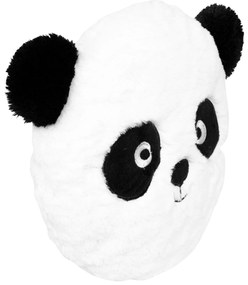 Okrągła poduszka PANDA z uszami, Ø 27 cm