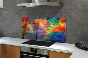 Panel Szklany Trójwymiarowa Iluzja Koloru