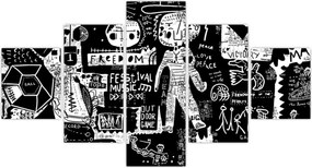Obraz - Graffiti (125x70 cm)